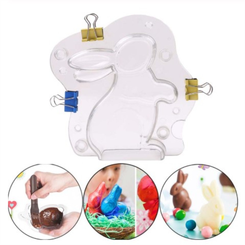 New 3D Rabbit shaped Chocolate - Bunny Cake Mold review and price