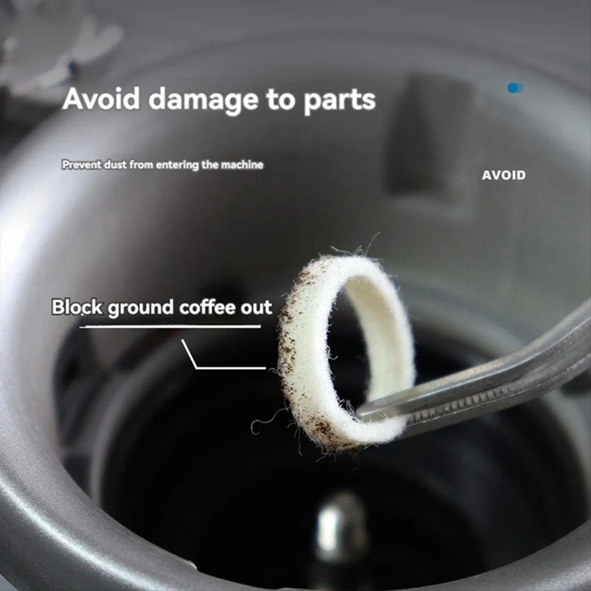 DT34 Felt Washer for Breville  - Breville Espresso Bes870 review and price