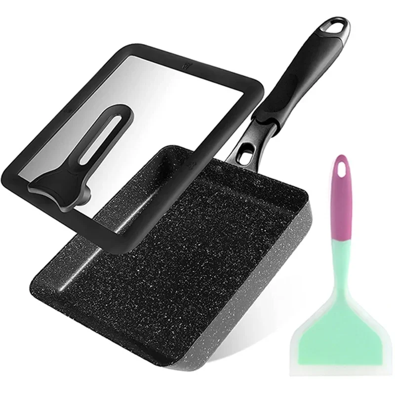 Japanese Omelette Pan / Tamago - Okonomiyaki Spatula review and price