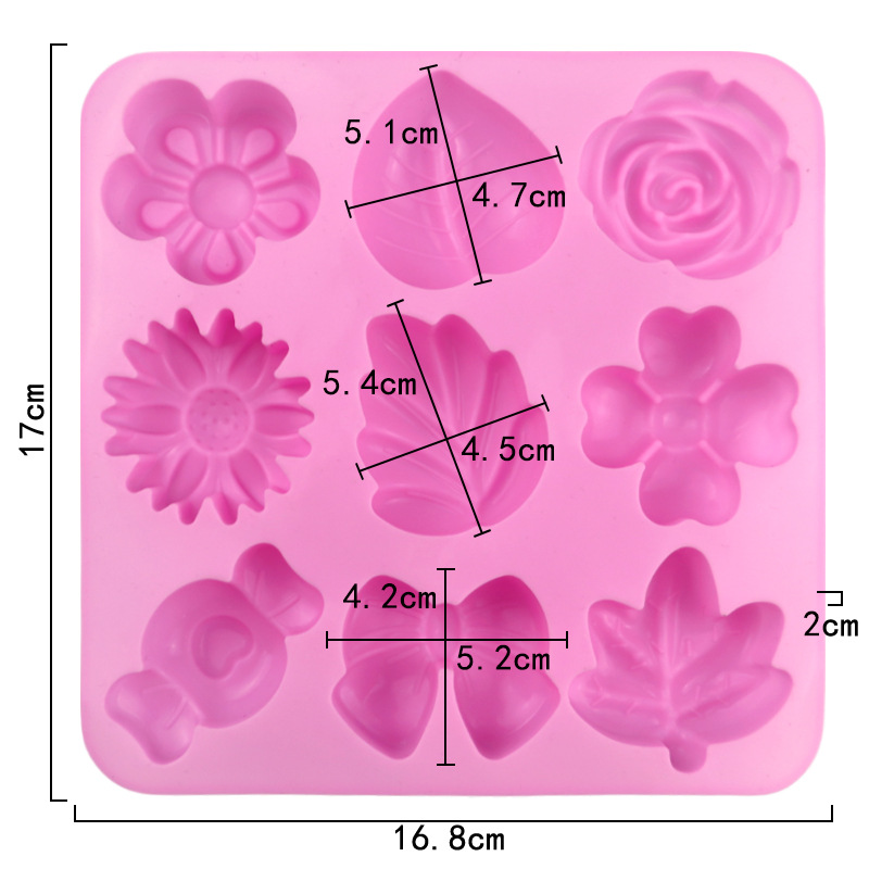 Rose Silicone Mold Flower Leav - Bunny Cake Mold review and price