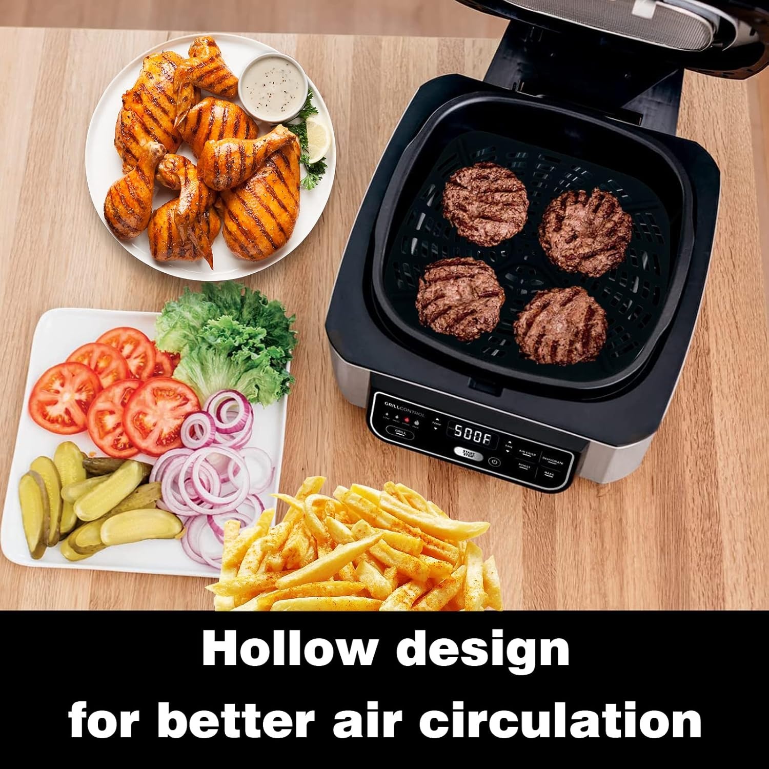 2 PC Reusable Silicone Liner S - Ninja Air Fryer Af300 review and price