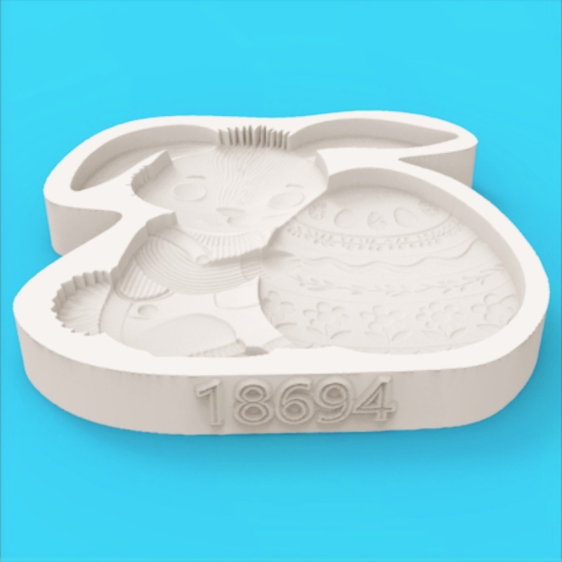 Easter Egg-Holding Bunny Silic - Bunny Cake Mold review and price